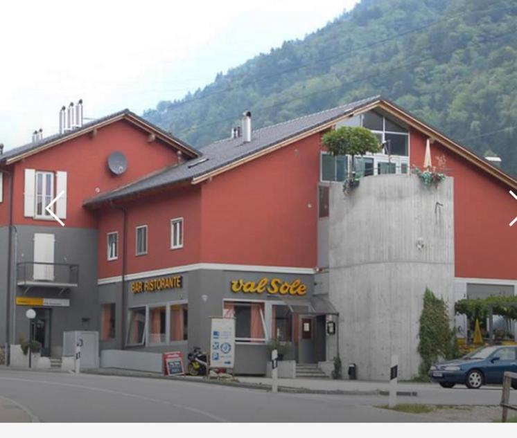 Ristorante Con Alloggio Val Sole Hotel Acquarossa Bagian luar foto